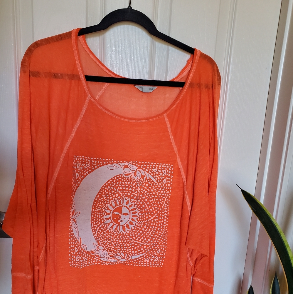 Hippie bono see through shirt